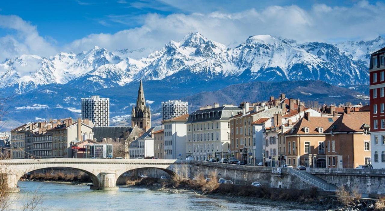 La Mezzanine - Grenoble Centre Gare - Appartement Et Parking Екстериор снимка