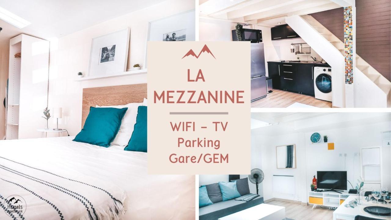 La Mezzanine - Grenoble Centre Gare - Appartement Et Parking Екстериор снимка